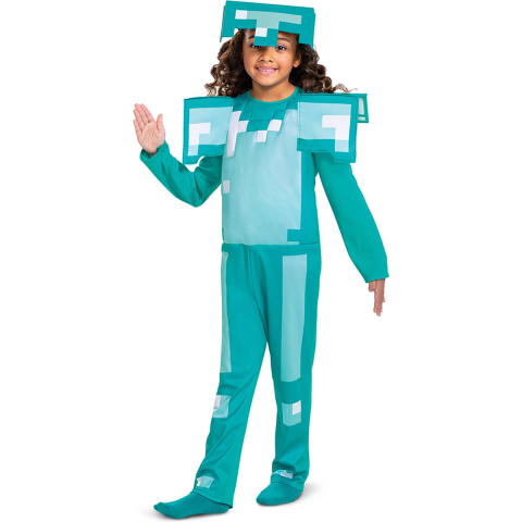 Jakks Vermomming - Minecraft Kostuum - Diamanten Pantser (116 cm)