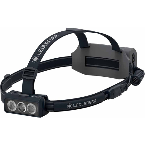 Ledlenser NEO9R headlamp, 1200 lumen, Zwart/grijs