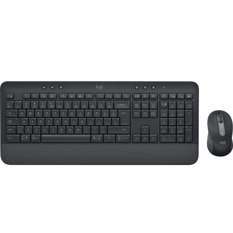 Logitech Signature MK650 Combo For Business - uk - Keyboard and mouse set - Engels (VK) - Grijs