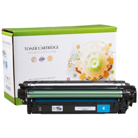 Static Control - Cyaan - remanufactured - toner cartridge (alternative for: HP CF031A)