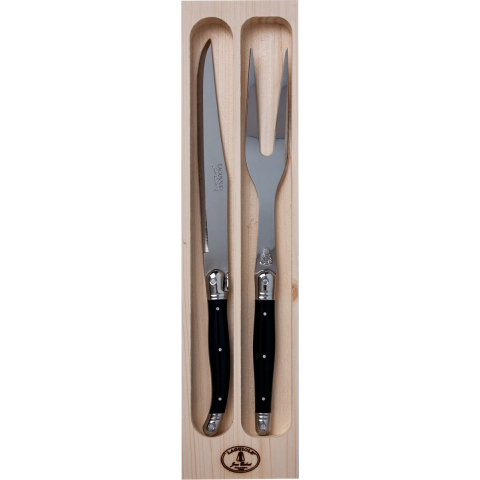 Jean Dubost Laguiole Carving Set - 2 Pieces