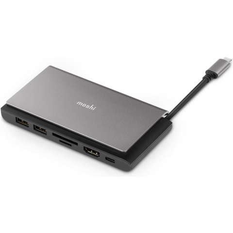 Moshi Symbus Mini 7-in-1 draagbare USB-C hub USB hub