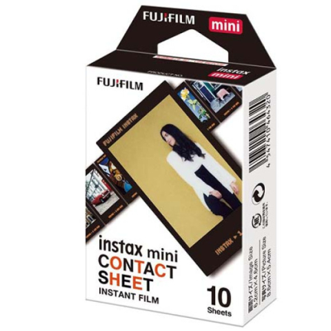Fujifilm Instax Mini Contact Sheet