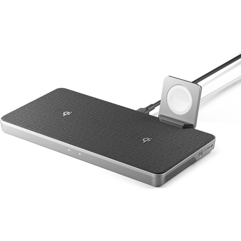 ALOGIC Ultra Stroom 3-in-1 Draadloos charging pad + AC Stroom AV / multimedia paneel - USB