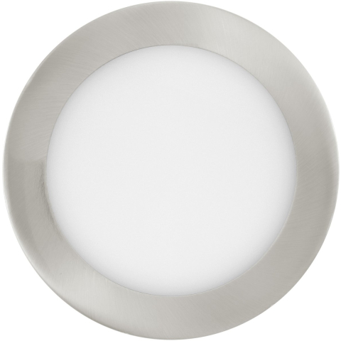 EGLO FUEVA-Z recessed spotlight Ø165 mm satin nickel