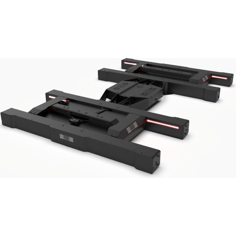 Next Level Racing Traction Plus - gaming chair motion platform - Center part (2/3) Sim race cockpit - Tot 235 kg