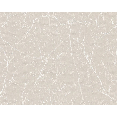 AS CRÉATION Vliesbehang 10,05 m x 53 cm (Crème beige, 10,05 x 0,53 m)