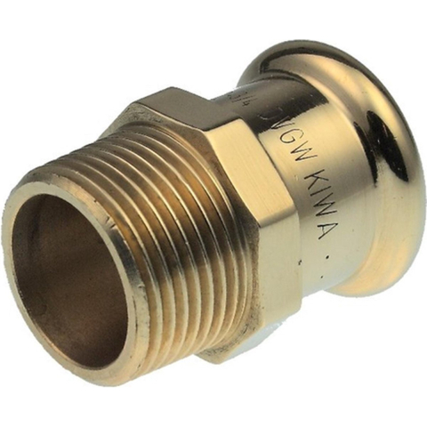 Vsh Fabrieken Xpress Koper straight Connector fm 28xr3/4