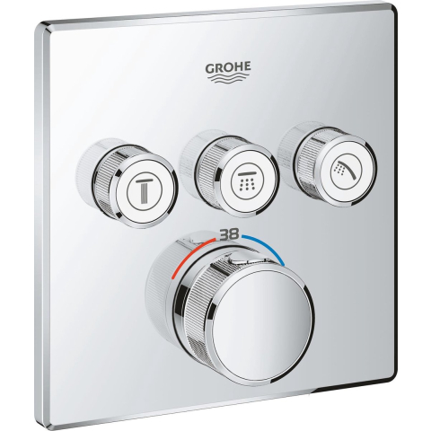 Grohe Grohtherm SmartControl termostat udvendig del firk