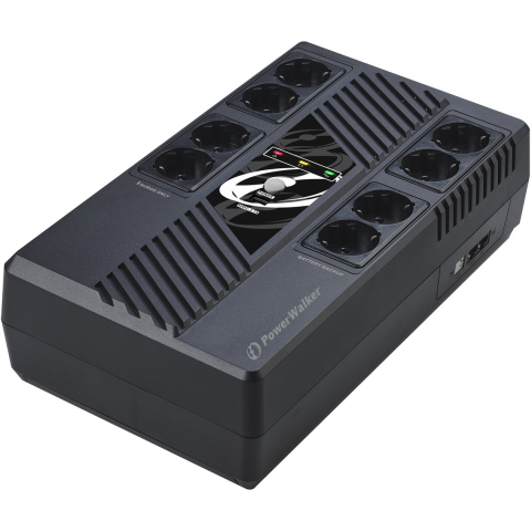 BlueWalker 10121161 - PowerWalker VI MS - 800VA/480W - Line Interactive UPS