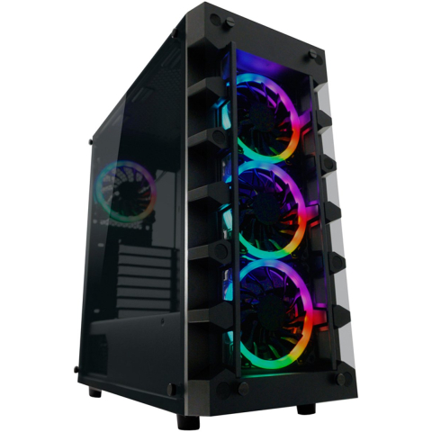 LC Power Gaming 709B Solar_System_X - Case - Tower - Zwart