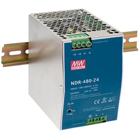 LevelOne POW-4861 - power supply - 480 Watt Voeding - 480 Watt - ATX - 80 Plus