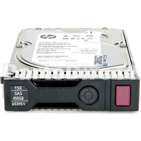 HP E Enterprise - 450GB - Harde schijf - 653951-001 - SAS2 - 3.5" LFF