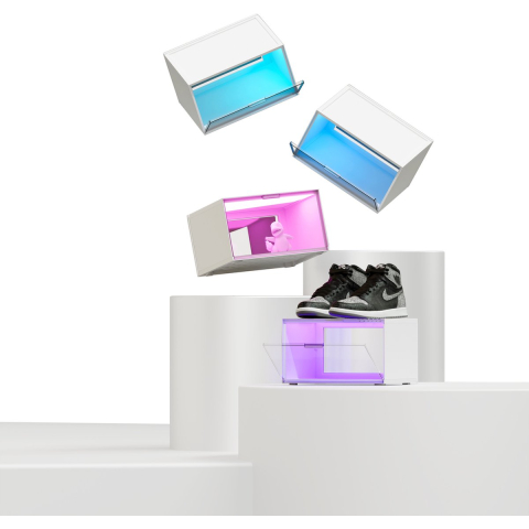 Nanoleaf Smart Led Vitrinekast - 4 Pack - Wit