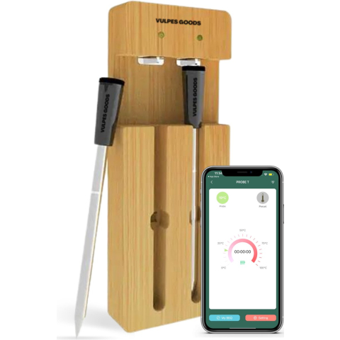 Vleesthermometer - 2 stuks  -  Zwart - Vleesthermometers