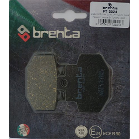 Brenta Organische motorremblokken voor Benelli, Derbi, Gilera, Piaggio