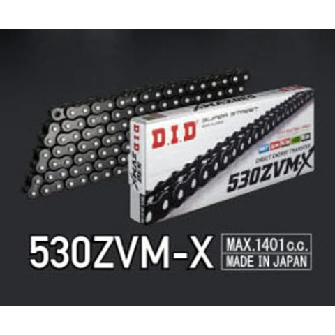 D.I.D Chaîne de Transmission 530ZVM-X X-Ring 530