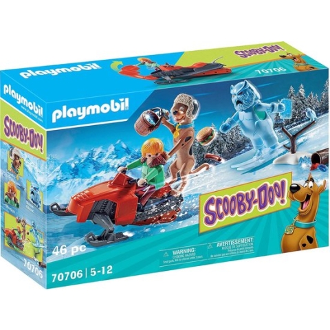 PLAYMOBIL SCOOBY-DOO! Avontuur met Snow Ghost - 70706