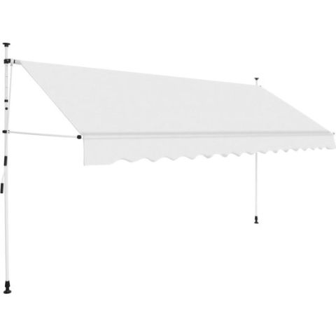 vidaXL-Luifel-handmatig-uittrekbaar-400-cm-crème