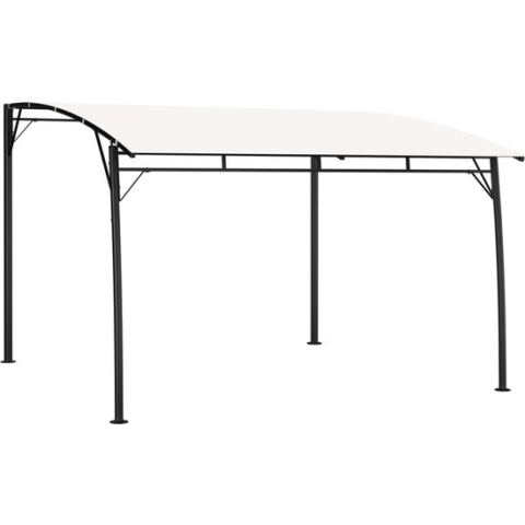 vidaXL-Zonneluifel-3x3x2,55-m-crèmekleurig