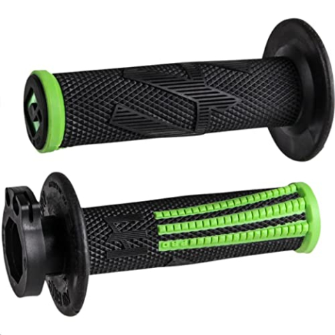 Handgrepen ODI EMIG PRO V2 LOCK-ON zwart/groen