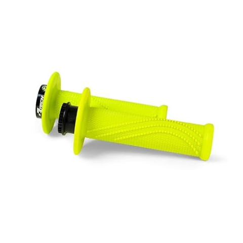 RACETECH Greep R20 Lock-ON Wave snelvergrendeling neongeel