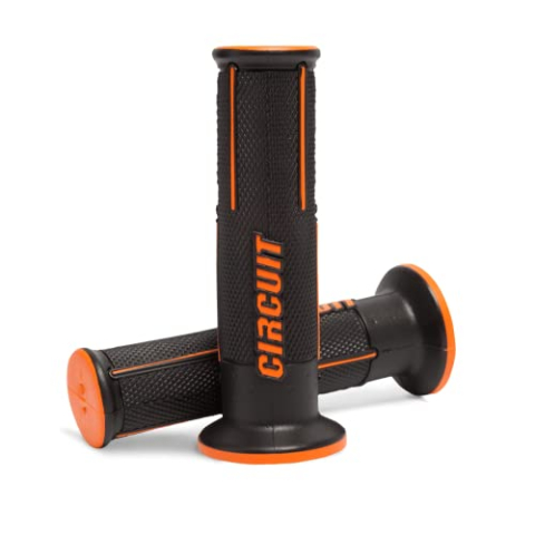 Circuit Equipment MA053-219 Grip Speed Racing Opened Tip Black/Orange
