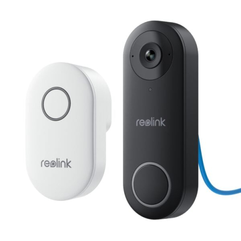 Reolink – Video Deurbel PoE Smart 2K+ (D340P) – Zwart