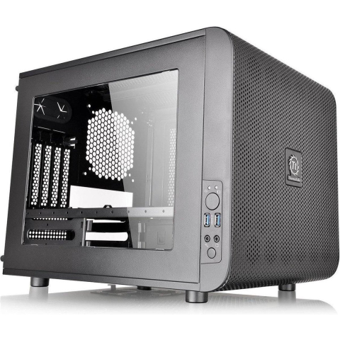 Thermaltake Core V21 - Case - Cube - Zwart