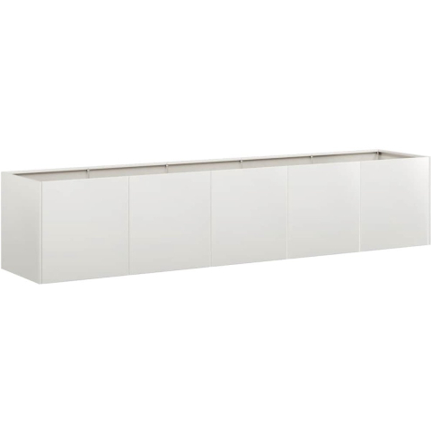 VidaXL Plantenbak 200x40x40 cm roestvrij staal