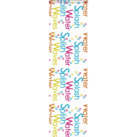 VidaXL Doucherolgordijn met cassette 70x240 cm stofbreedte 66 cm
