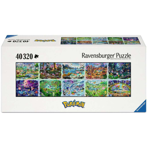 Ravensburger puzzel Pokémon celebration journey 40000 stukjes
