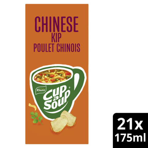 Cup-a-Soup Knorr chinese kip (21x 175 ml)