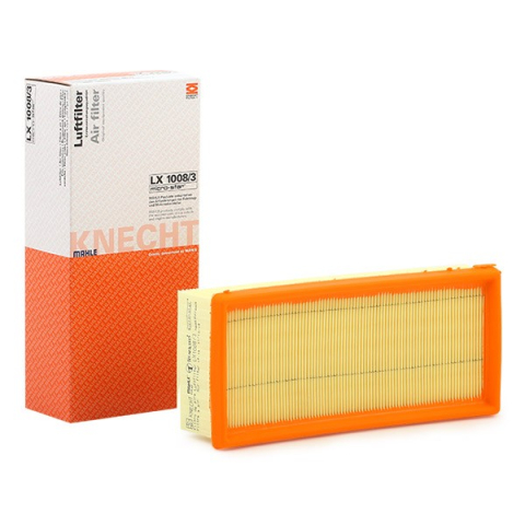 MAHLE Luftfilter LX1008/3 | Compatibel met: MITSUBISHI COLT CZC VI Cabriolet, COLT VI, SMART FORFOUR