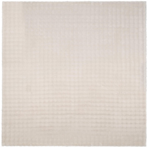 VidaXL Vloerkleden vierkant sirolo beige 200 x 200 cm polyester