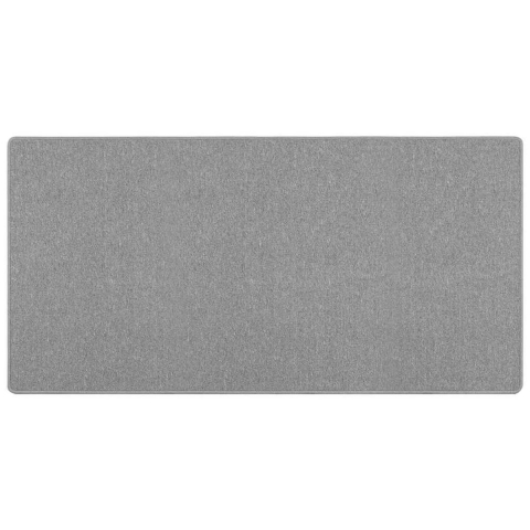 VidaXL Tapijt loper lichtgrijs 100 x 200 cm 100% polypropyleen