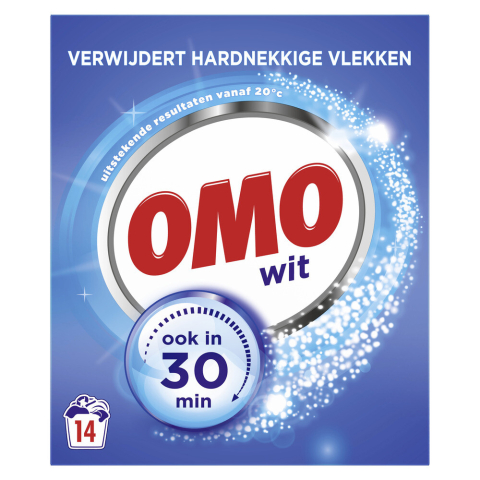 Omo waspoeder wit 798gr 14 wasbeurten