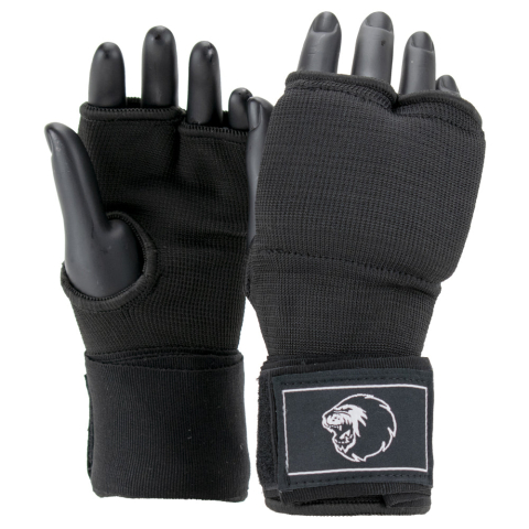Super Pro Combat Gear binnenhandschoenen met bandage zwart/wit extra large