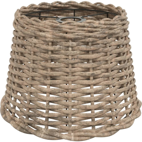 VidaXL Lampenkap ø30x20 cm wicker bruin
