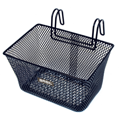 BASIL kindermand tivoli met haken 12/16" zwart