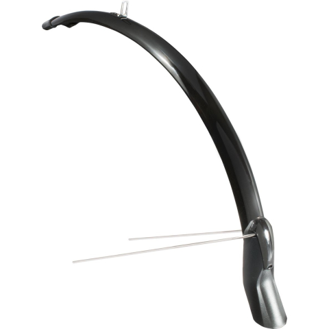 Eurofender Voorspatbord scatto 28" x 51 mm - zwart