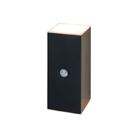 LIVARNO Oplaadbare wandlamp, met bewegingssensor, warmwit (Vierkant)