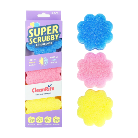 CleanRite Super scrubby 3-delig all purpose