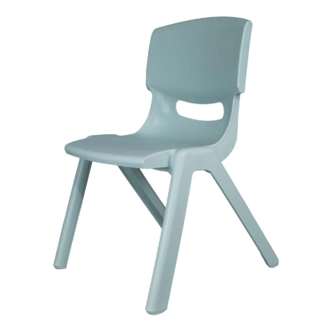 Overige Merken Kinderstoeltje 36x32x53 cm plastic/pastel blauw