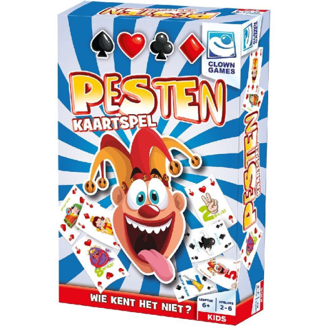 Clown Games pesten kaartspel