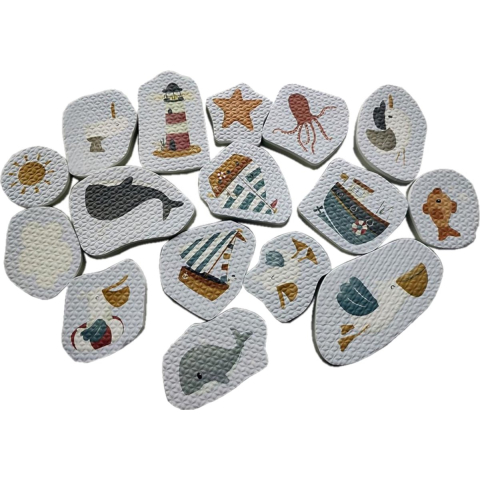 Rubo Toys little dutch bad foam figuren sailors bay