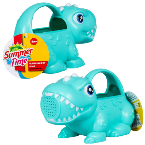 Summertime gieter dino blauw