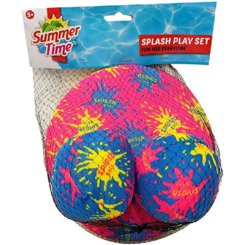 Summertime splash ballen en frisbee 3-delig