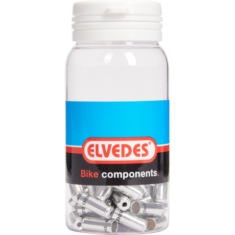 Elvedes kabelhoedje 5mm sealed alu zilver (50st)