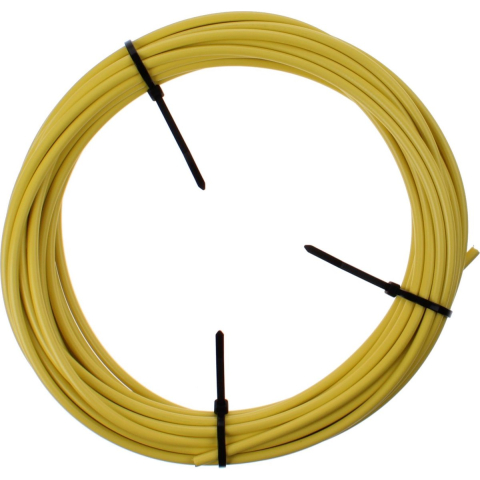 Elvedes Rem buitenkabel met teflon voering ø4,9mm / 10 meter (rol) - geel